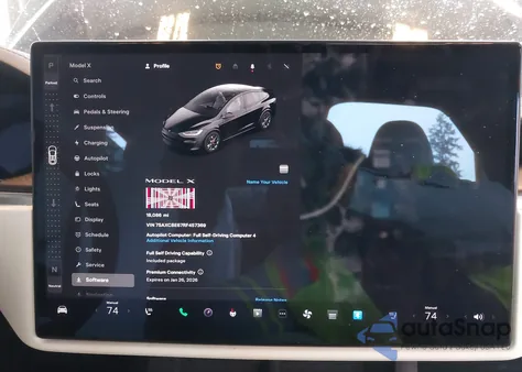 2024 Tesla Model X Plaid Tri Motor All-Wheel Drive from USA, damaged, VIN 7SAXCBE67RF457369